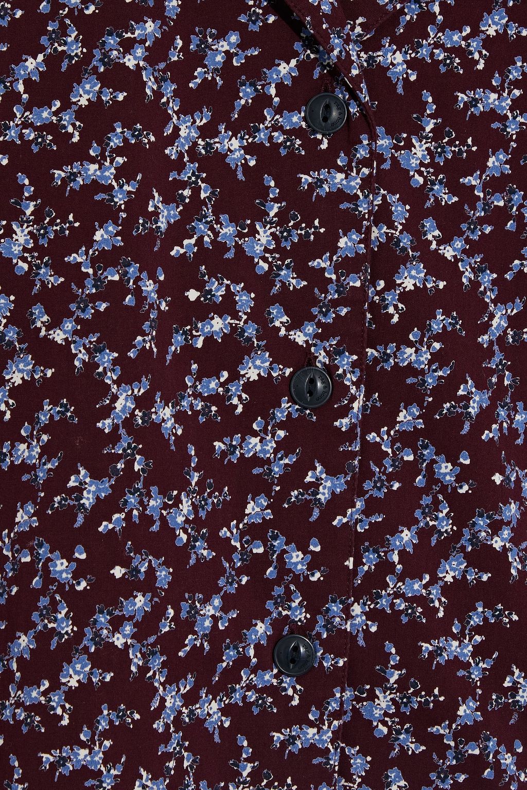 RAG & BONE Reed floral-print stretch-cotton poplin shirt