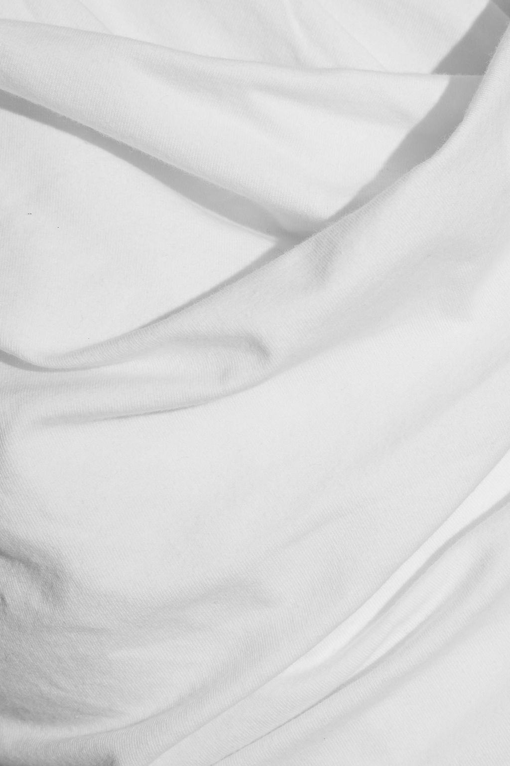 IRO Ment crossover cotton-blend jersey top