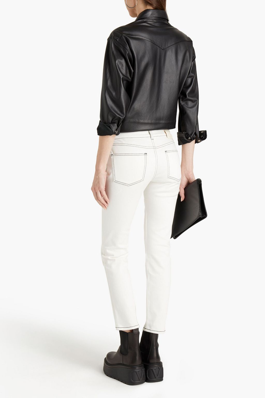 ALEXANDER MCQUEEN Mid-rise skinny jeans