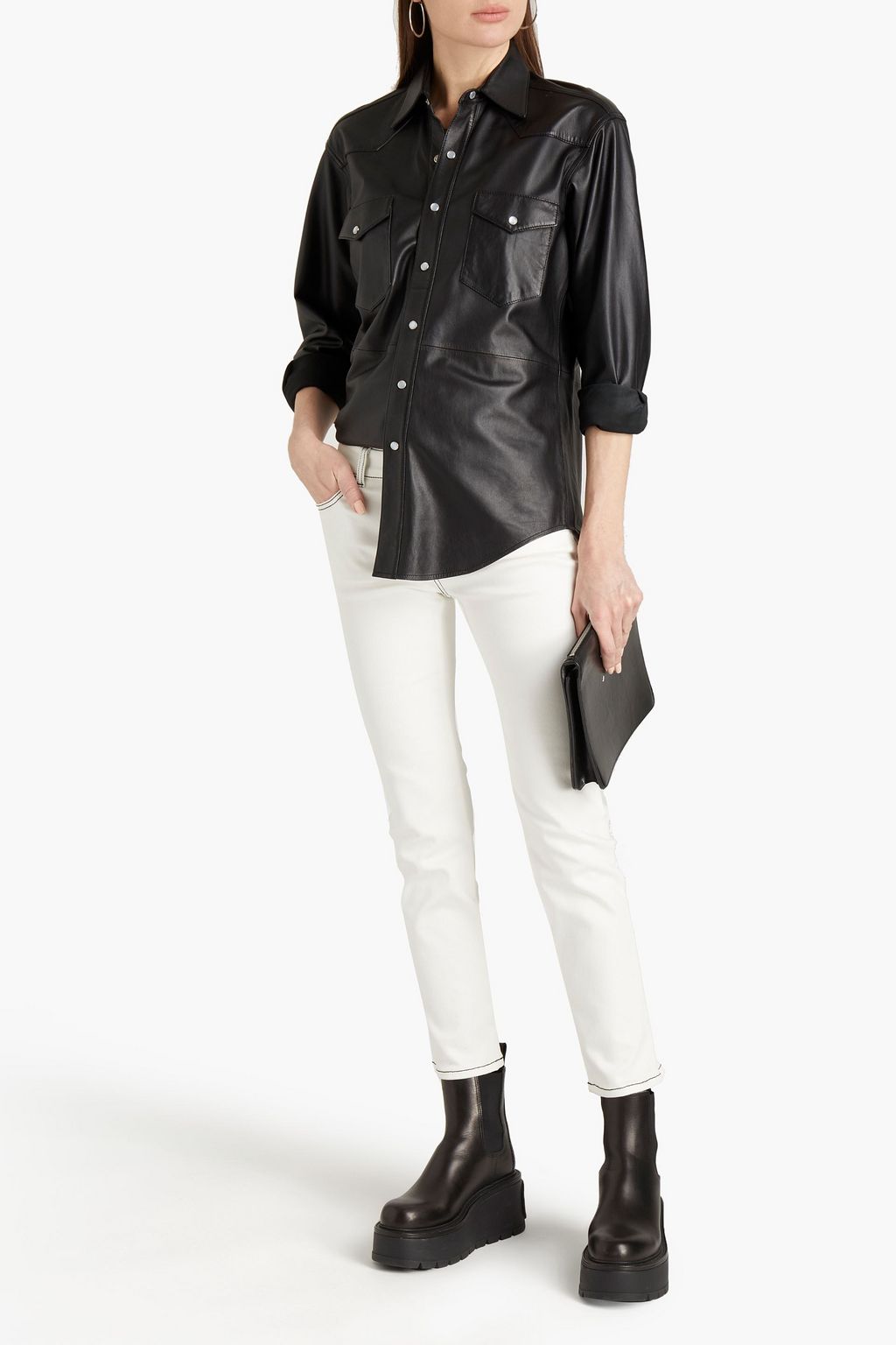 ALEXANDER MCQUEEN Mid-rise skinny jeans