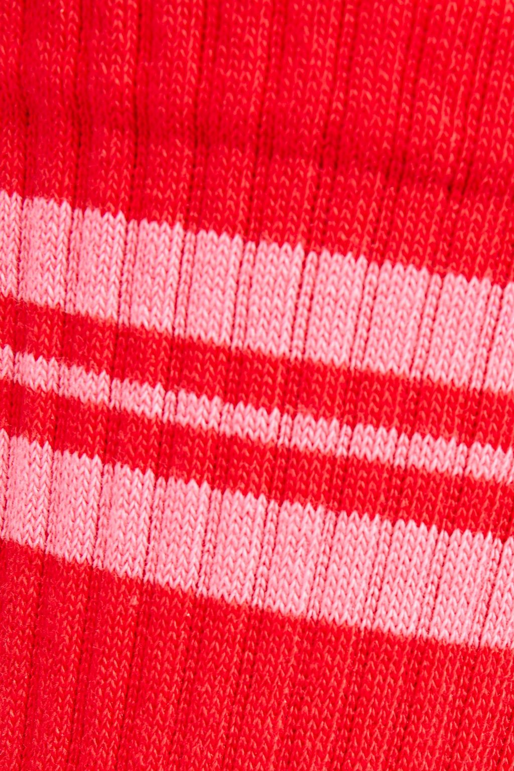 MCQUEEN Ribbed striped cotton-blend socks