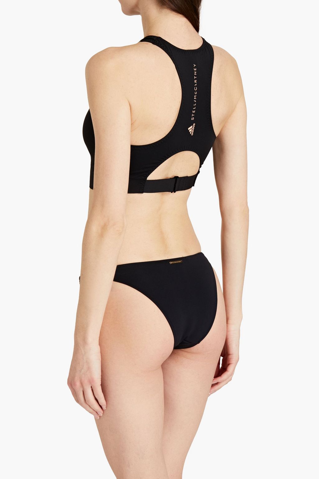 ADIDAS BY STELLA MCCARTNEY Perforated printed bikini top