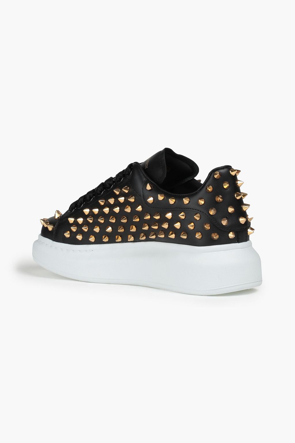 MCQUEEN Studded leather sneakers