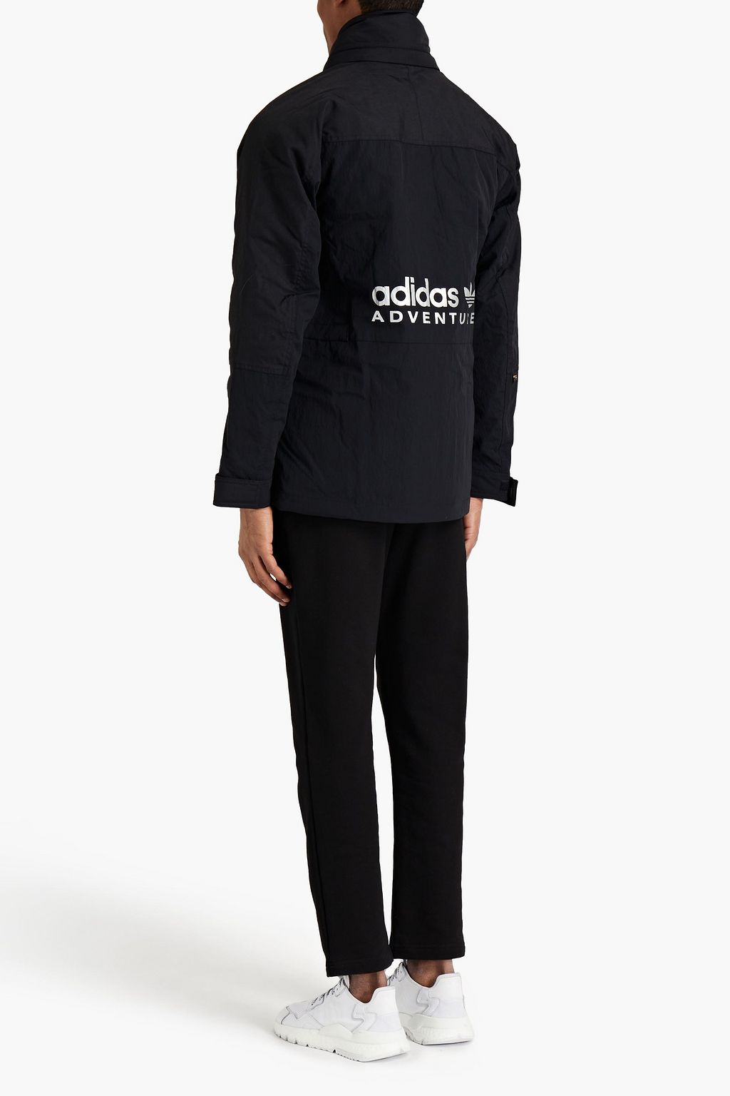 ADIDAS ORIGINALS Printed shell-paneled Cordura jacket