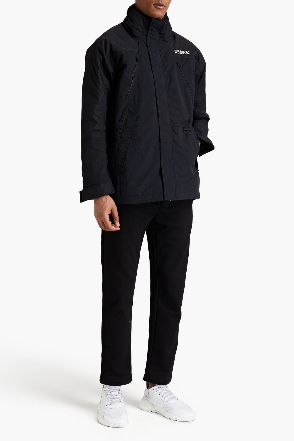 ADIDAS ORIGINALS Printed shell-paneled Cordura jacket