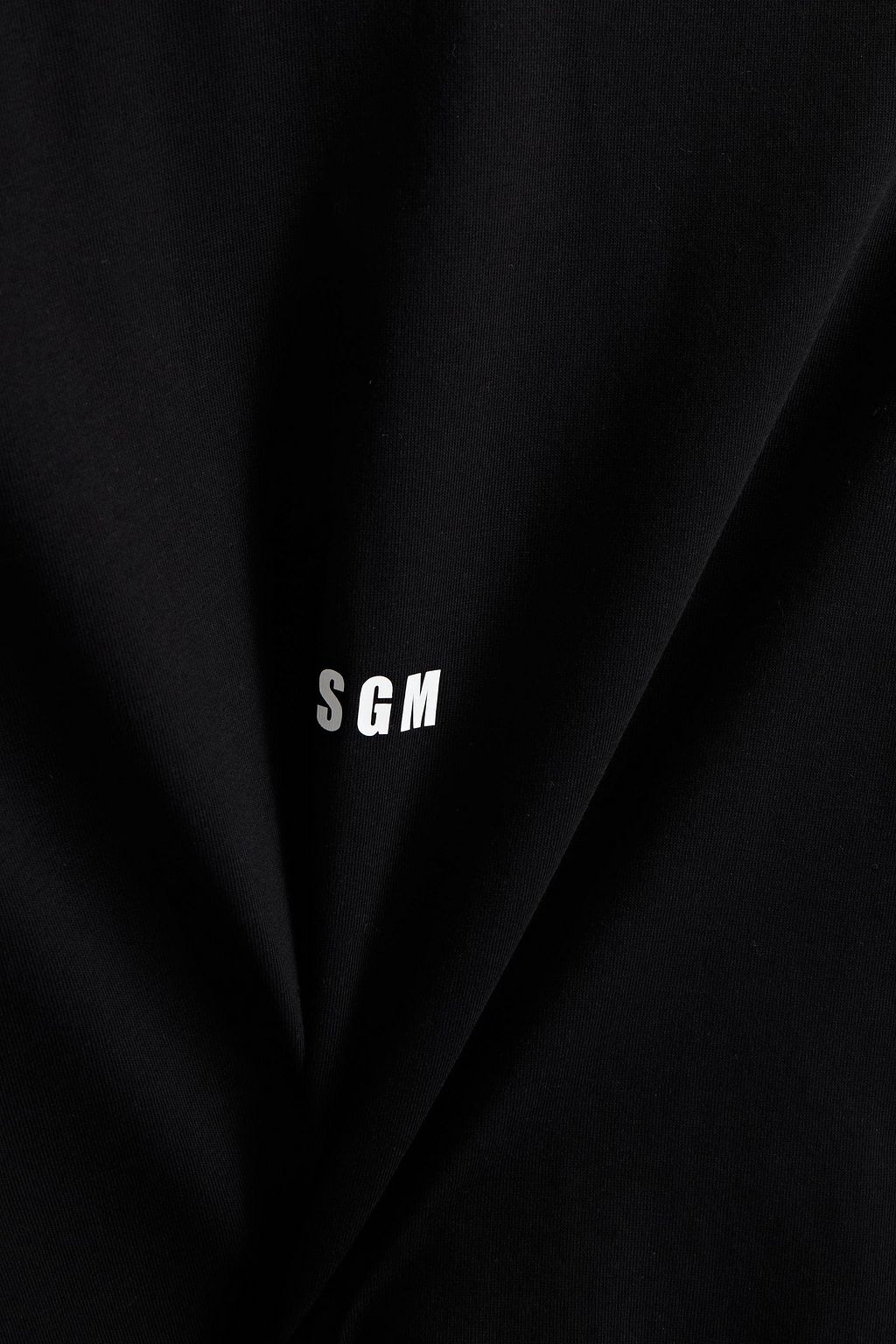MSGM Printed cotton-jersey T-shirt