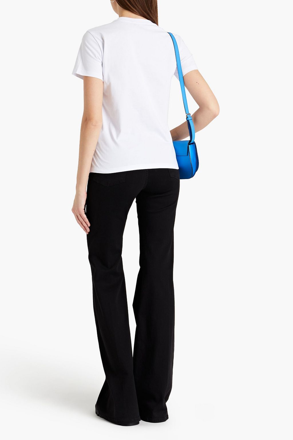 MSGM Printed cotton-jersey T-shirt