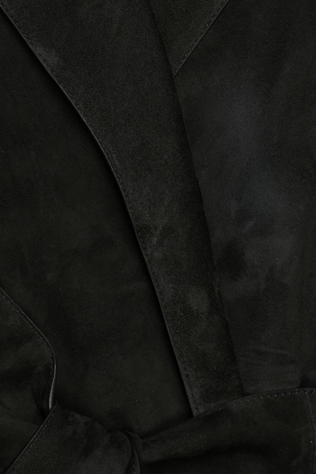 THEORY Belted suede jacket