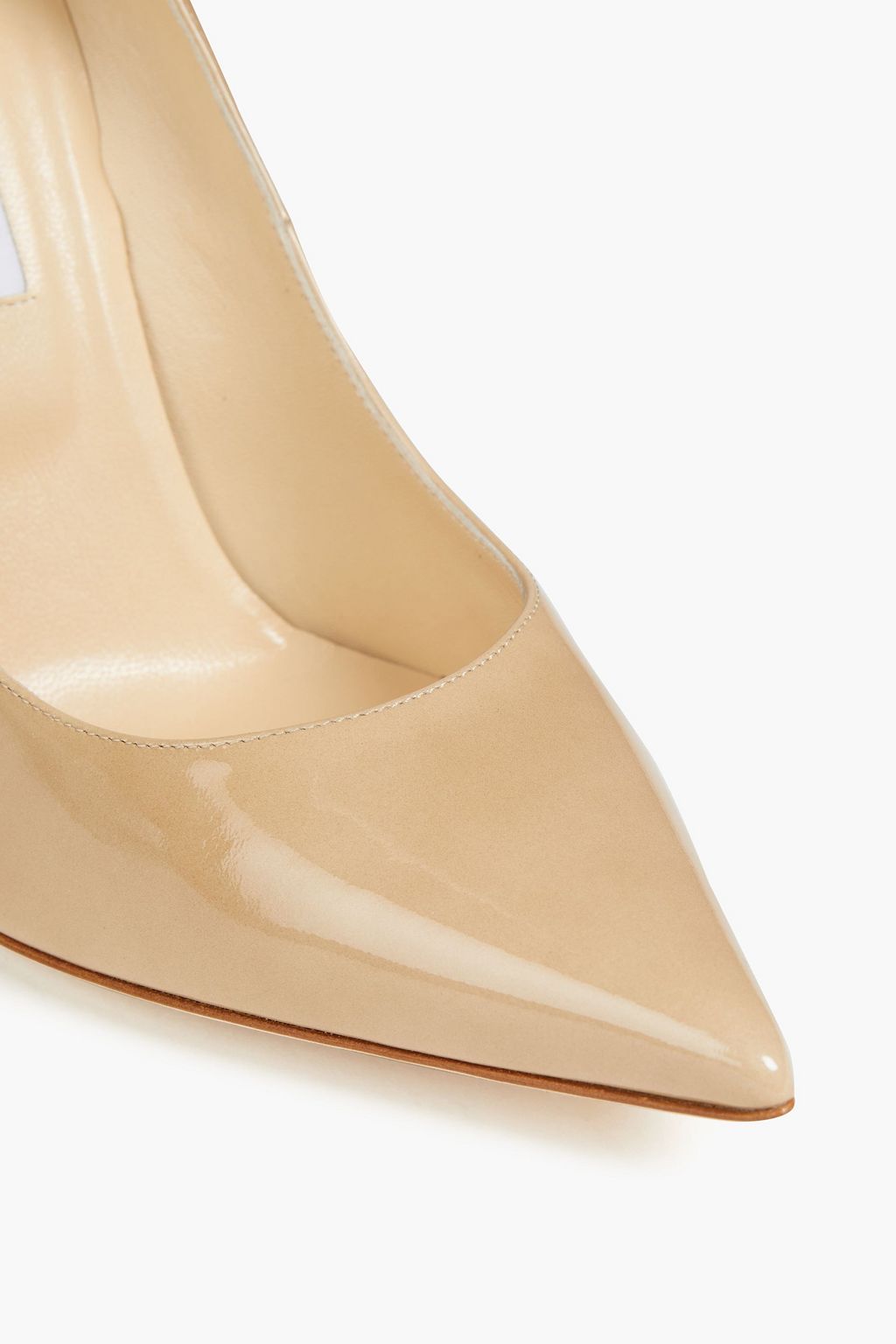 JIMMY CHOO Anouk patent-leather pumps