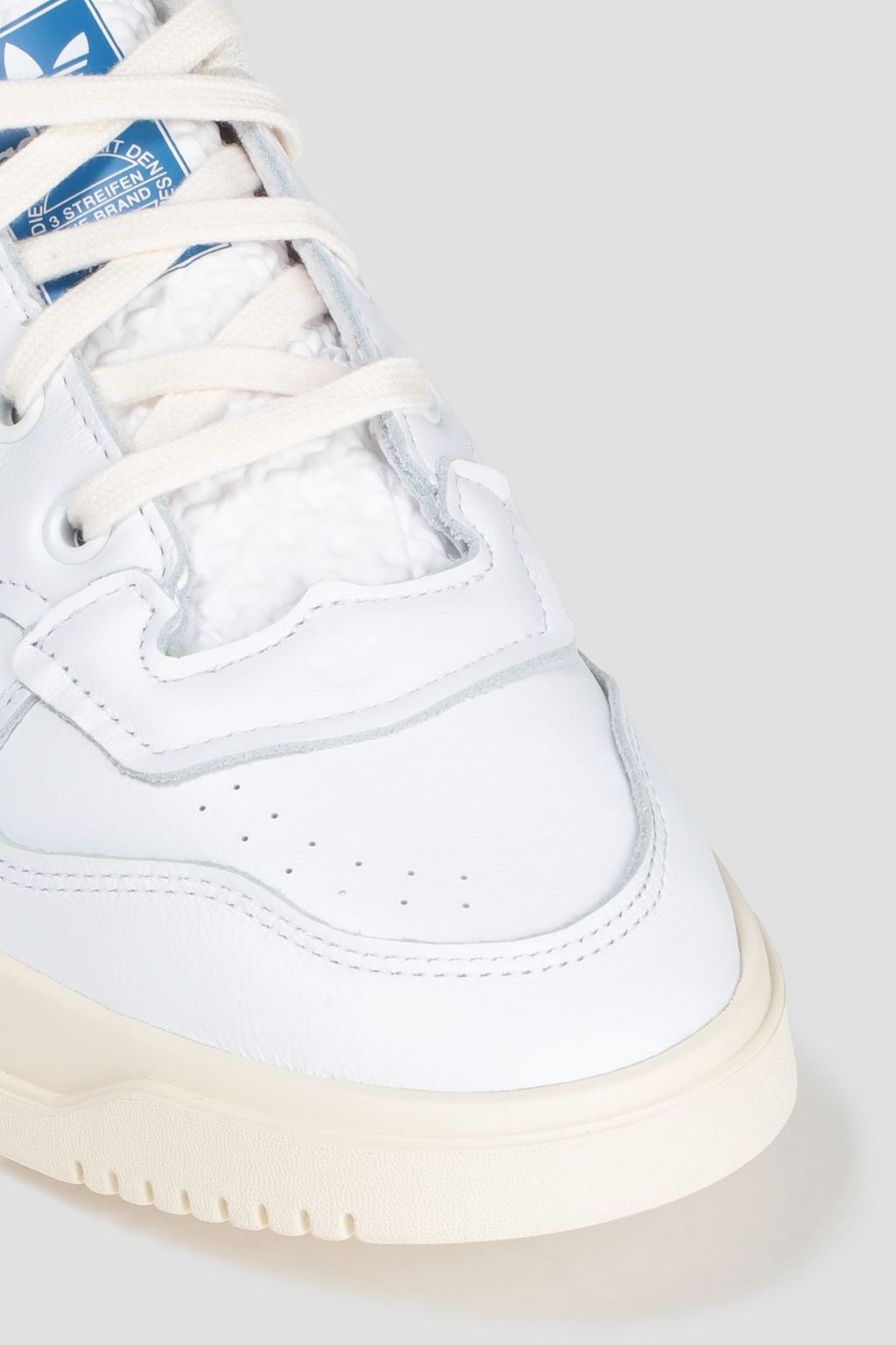 ADIDAS ORIGINALS Supercourt 2 embossed printed leather sneakers
