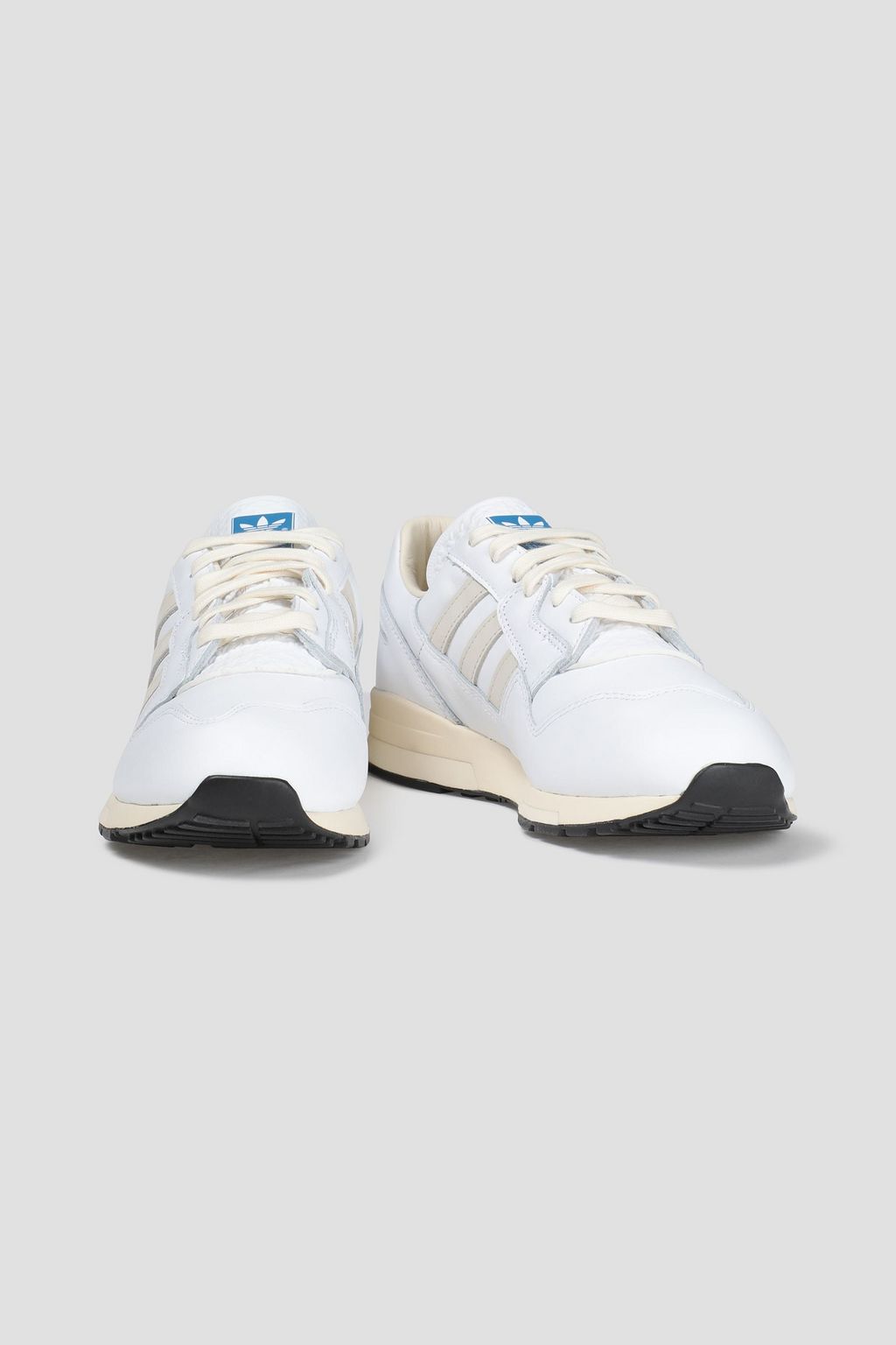 ADIDAS ORIGINALS ZX 420 embossed printed leather sneakers