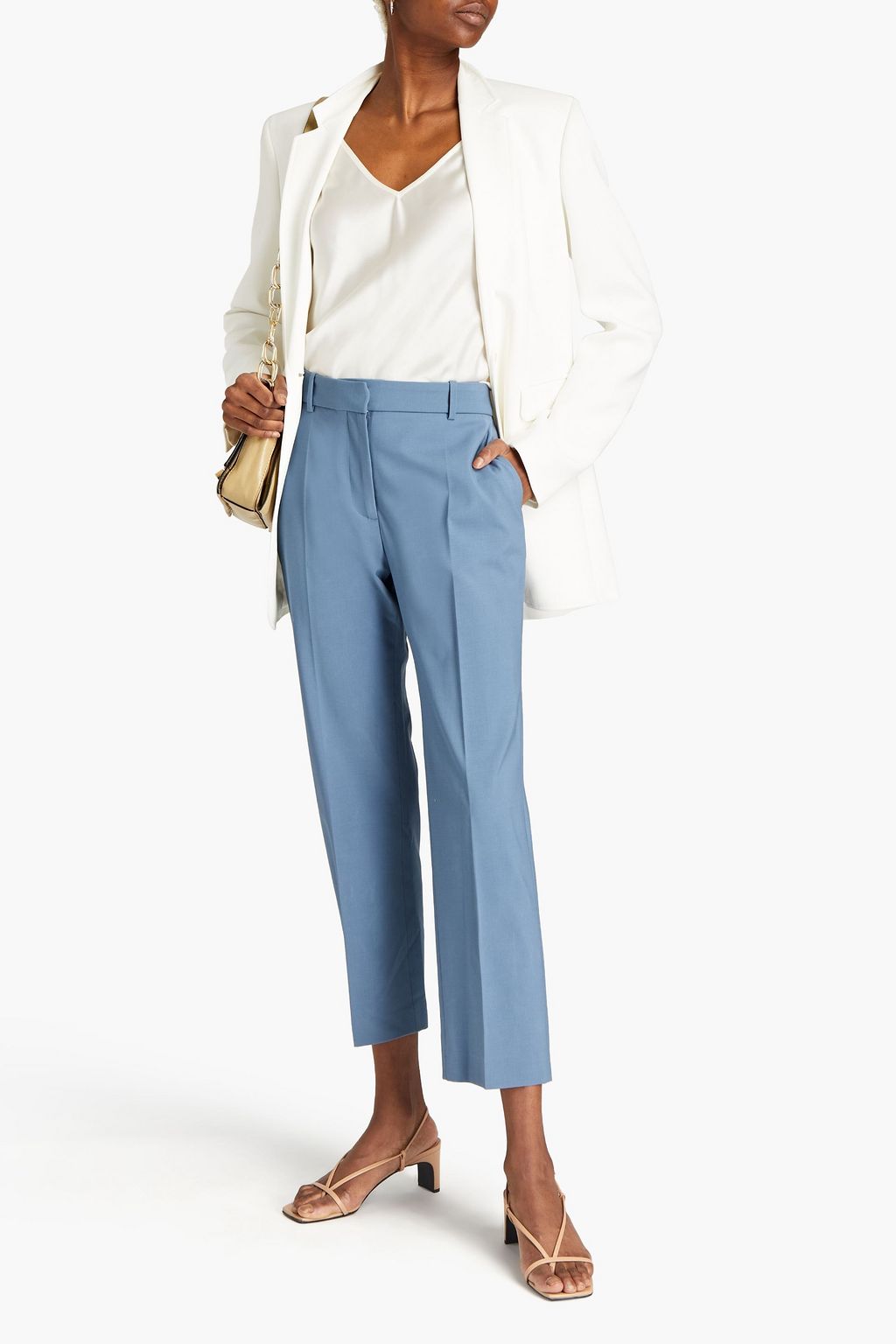 JOSEPH Wool-blend tapered pants