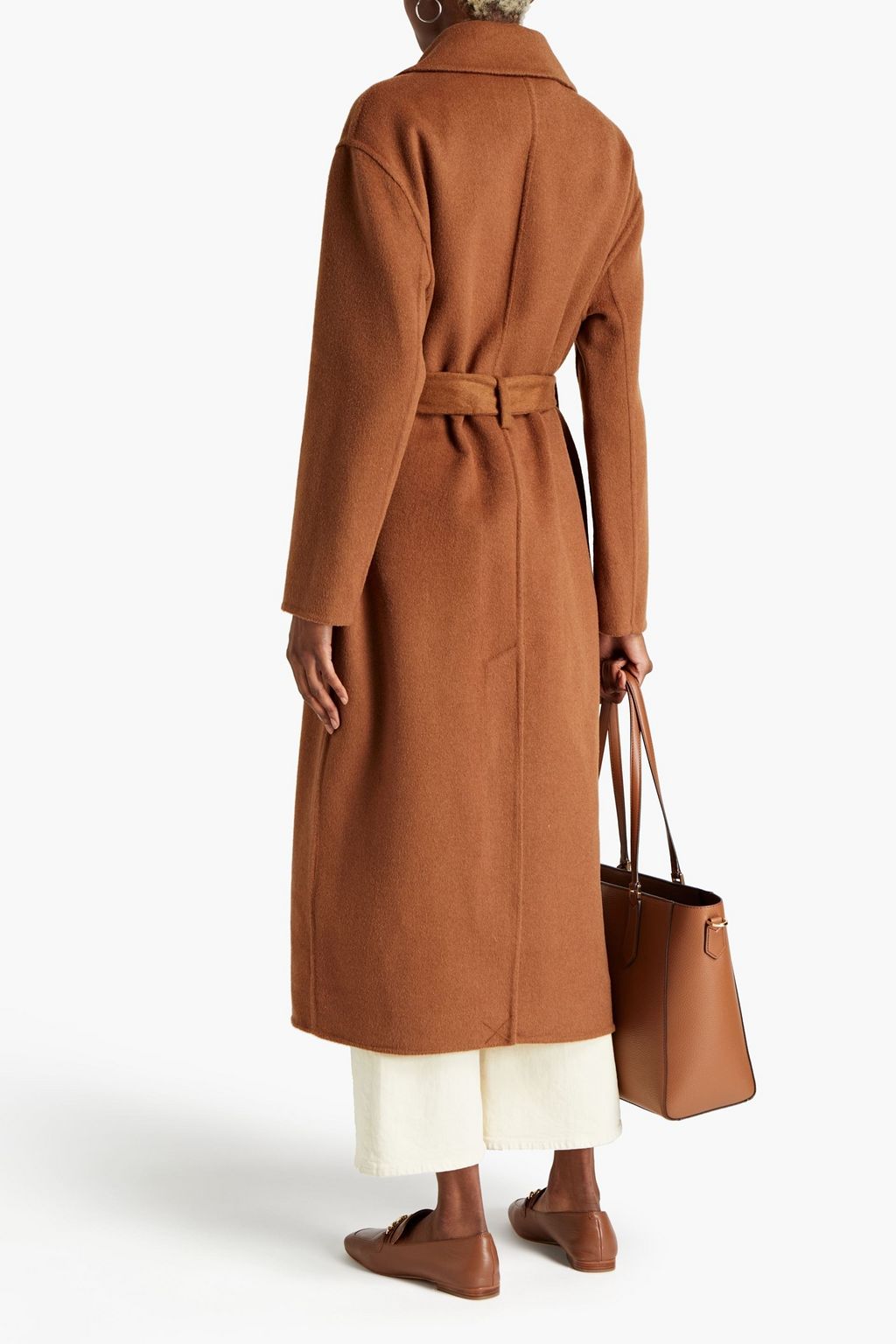 MICHAEL MICHAEL KORS Brushed wool-blend felt coat