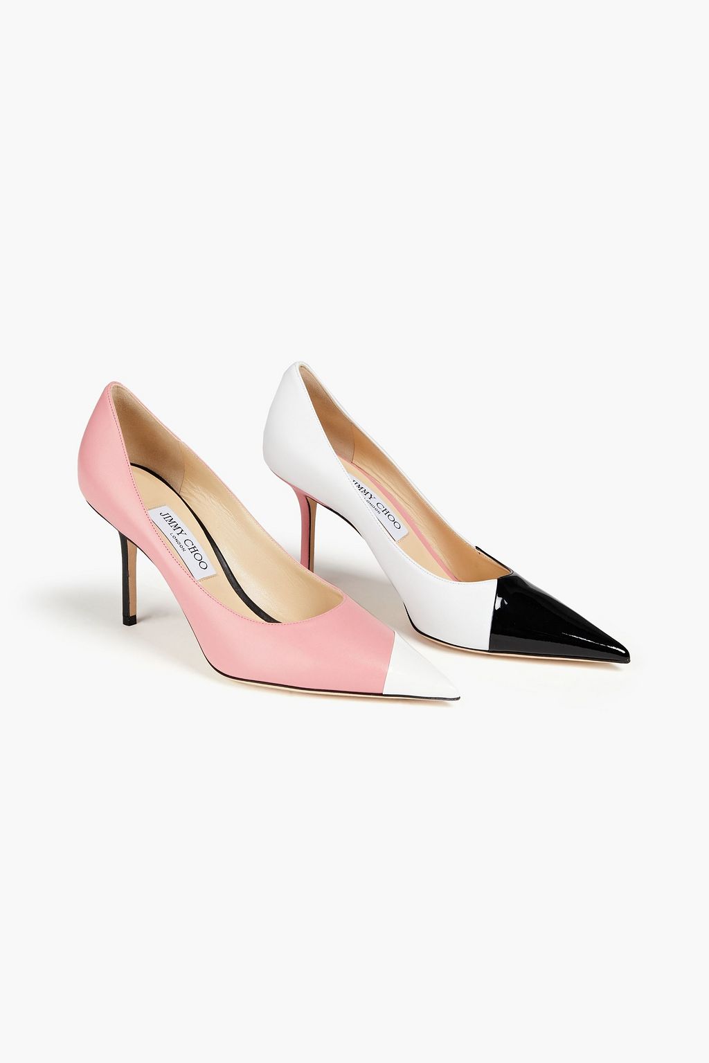 JIMMY CHOO Love 85 smooth and patent-leather pumps