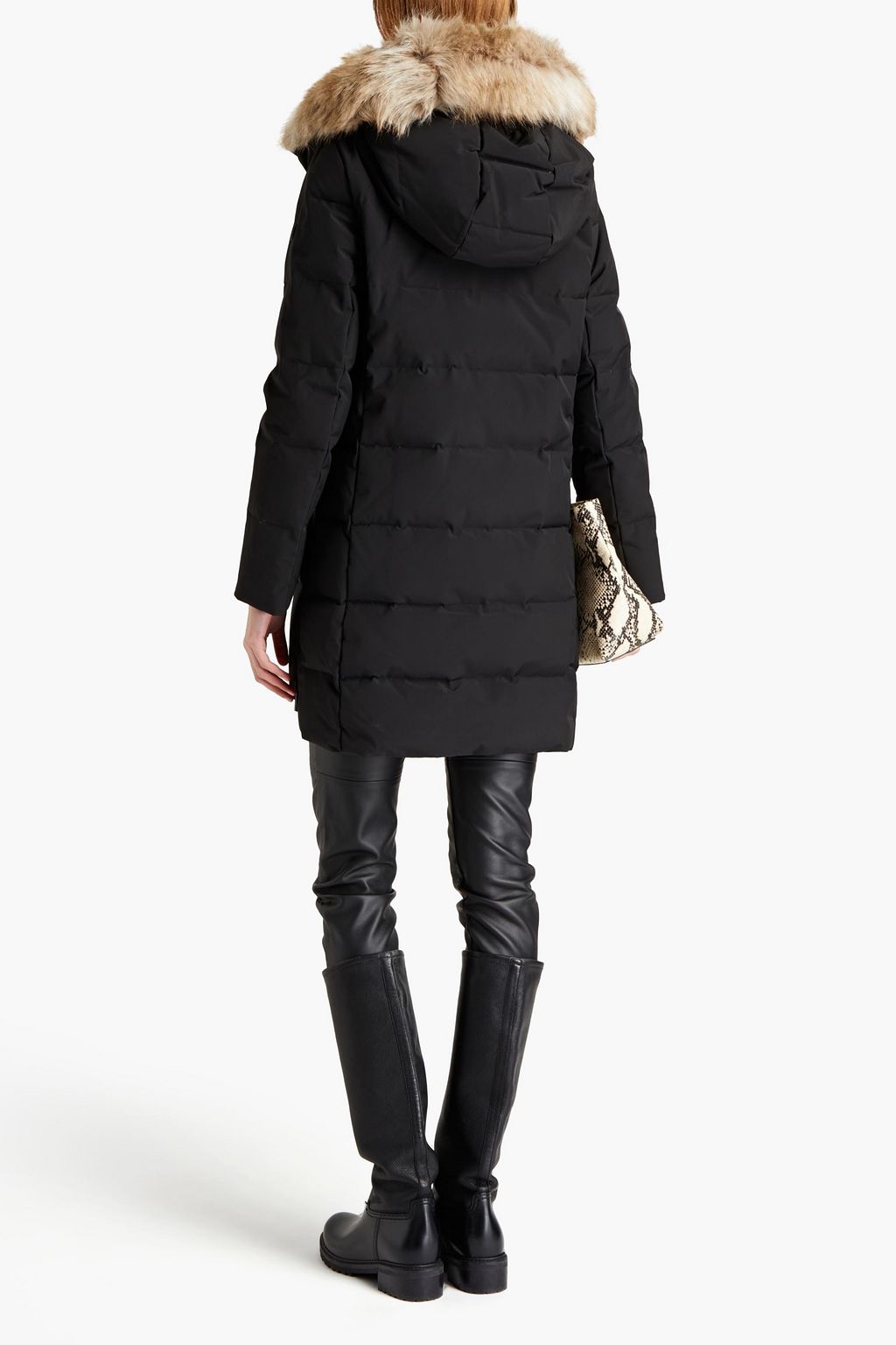 MICHAEL MICHAEL KORS Quilted shell hooded down coat