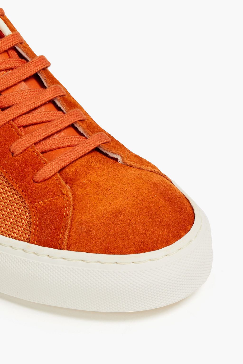 COMMON PROJECTS Retro Summer Edition suede and mesh sneakers