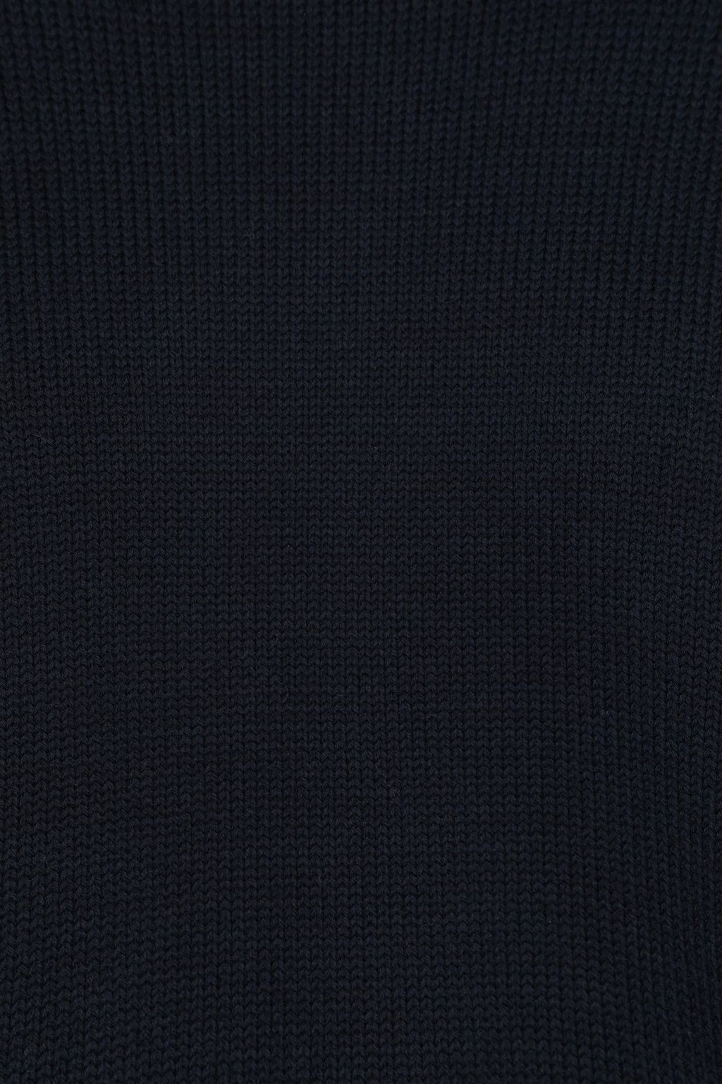 GANNI Logo-embroidered cotton-blend sweater