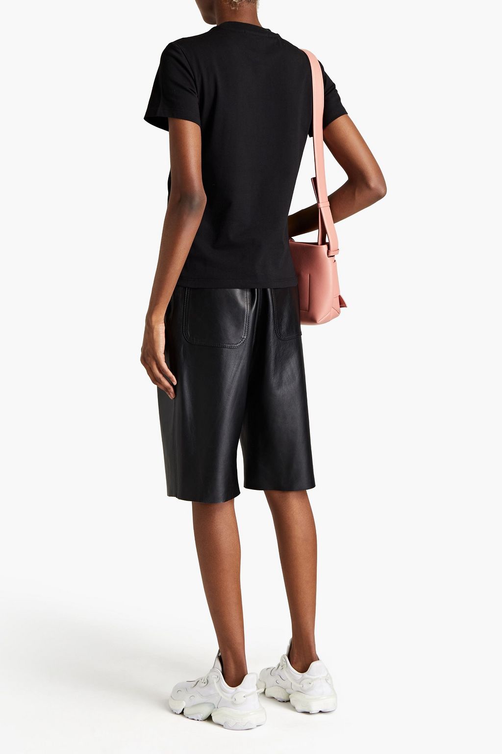 MSGM Printed cotton-jersey T-shirt