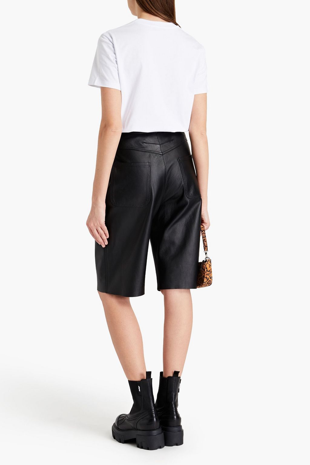 MSGM Printed cotton-jersey T-shirt