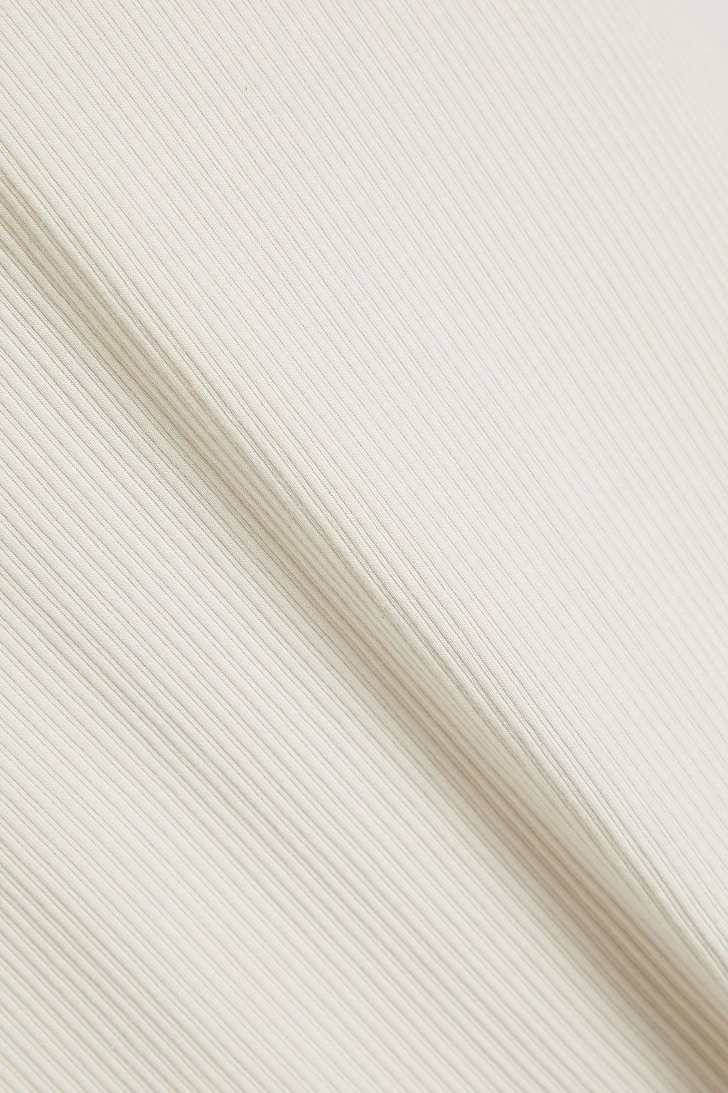 JAMES PERSE Ribbed Supima cotton-blend jersey midi dress