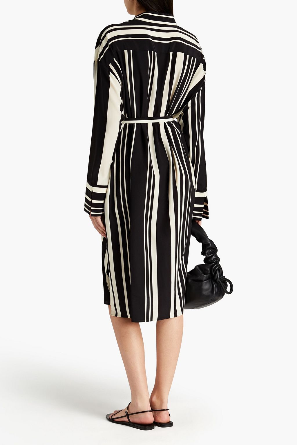 JOSEPH Dura silk shirt dress