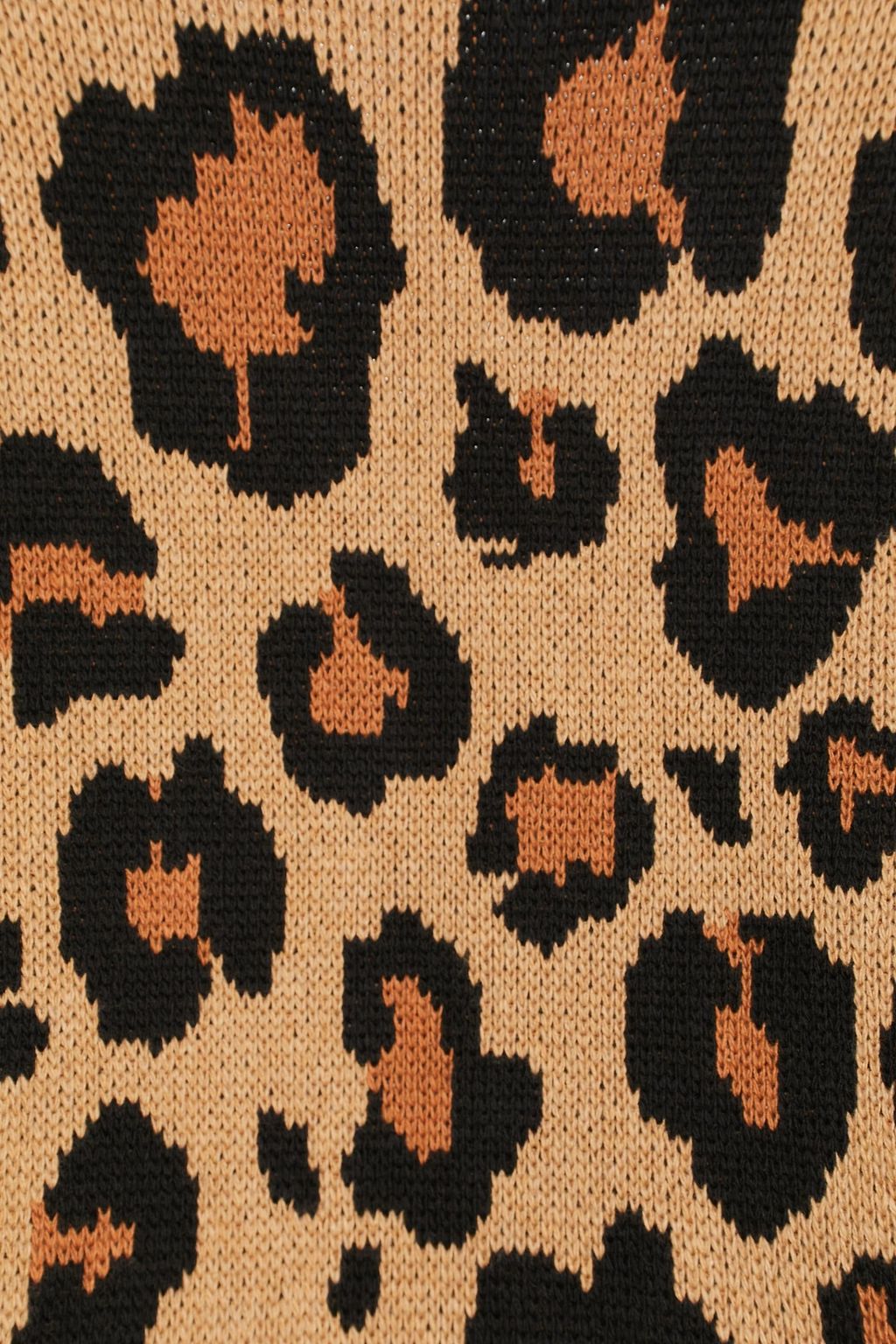 MSGM Jacquard-knit cotton-blend cardigan