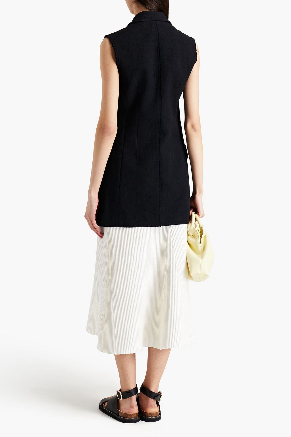JOSEPH Jyrielle jacquard vest