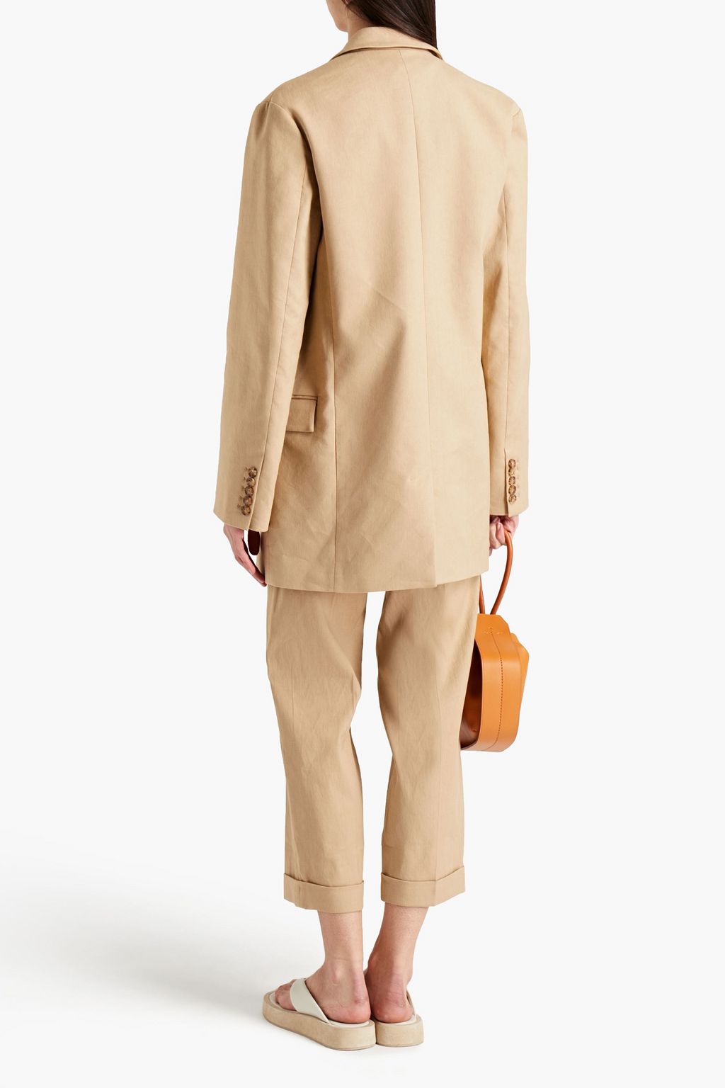 JOSEPH Julia linen-blend twill blazer