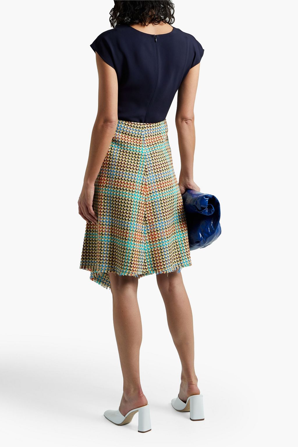 PAUL SMITH Draped crepe top