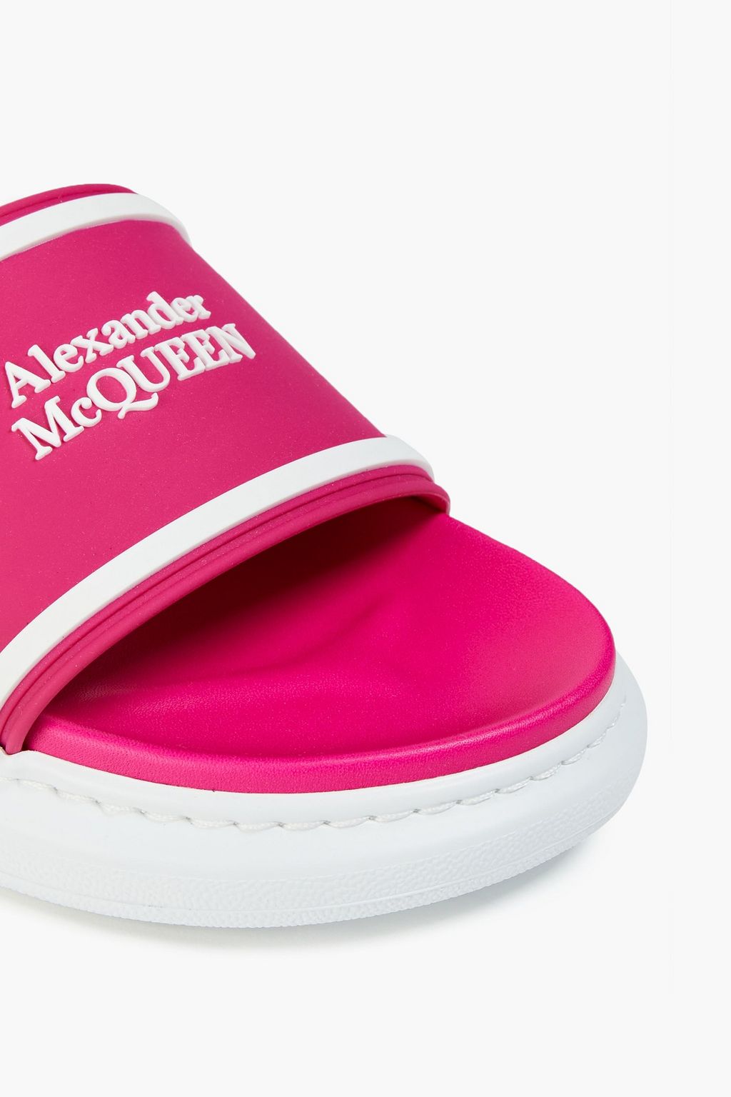 MCQUEEN Appliquéd rubber slides