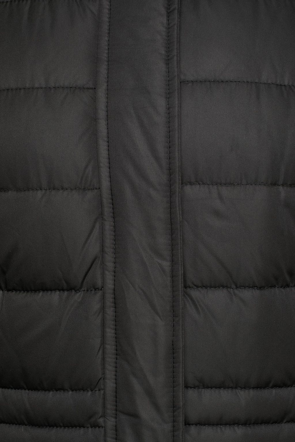 DKNY Quilted shell hooded down coat