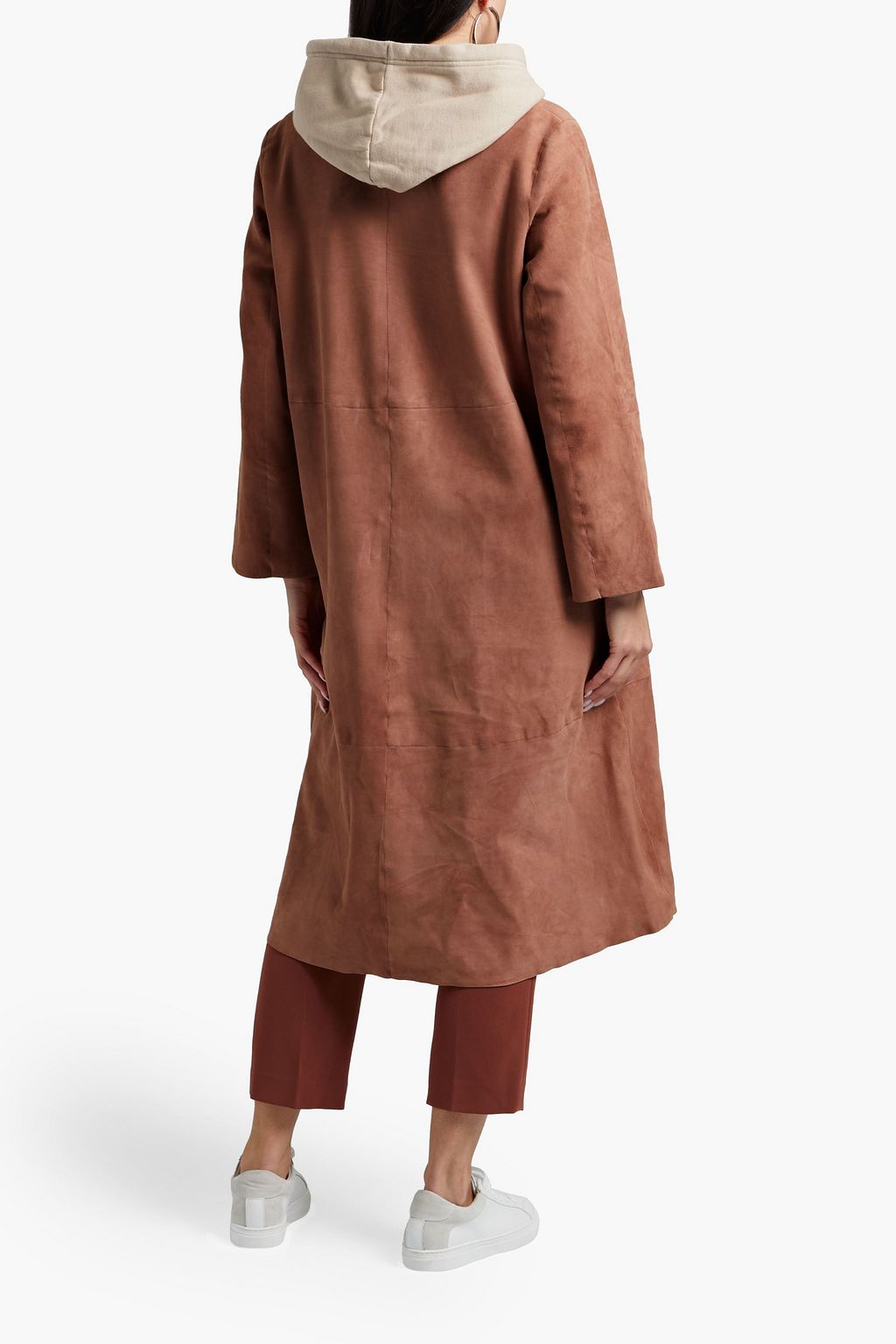 THEORY Suede coat