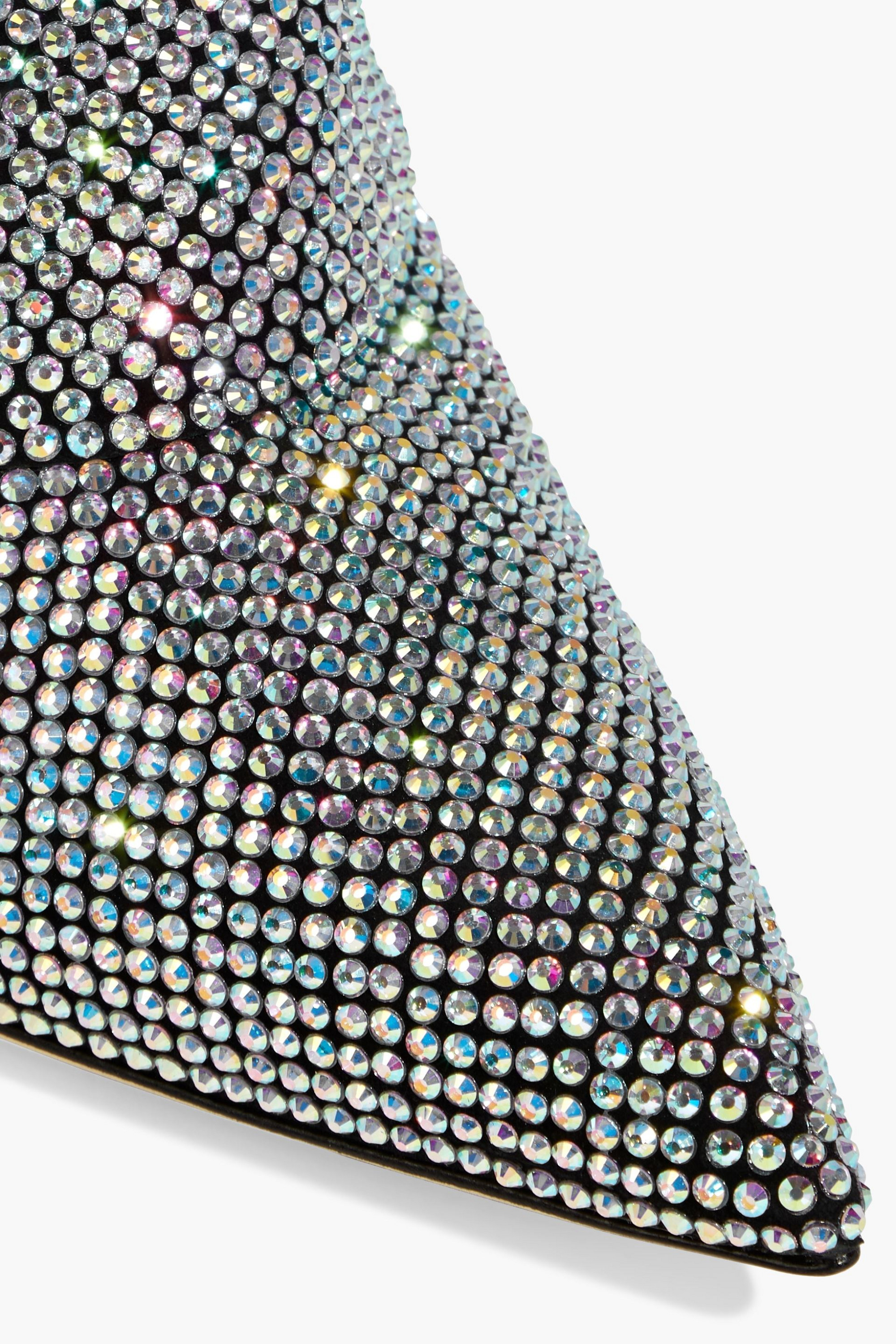 Giuseppe Zanotti - Kanda crystal-embellished suede mules | Plush