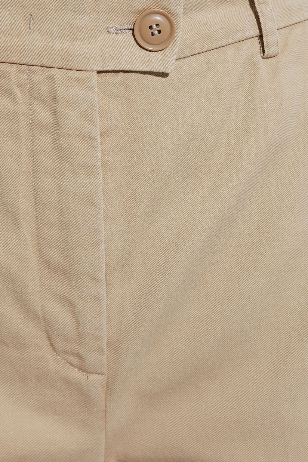 ASPESI Cotton-twill wide-leg pants