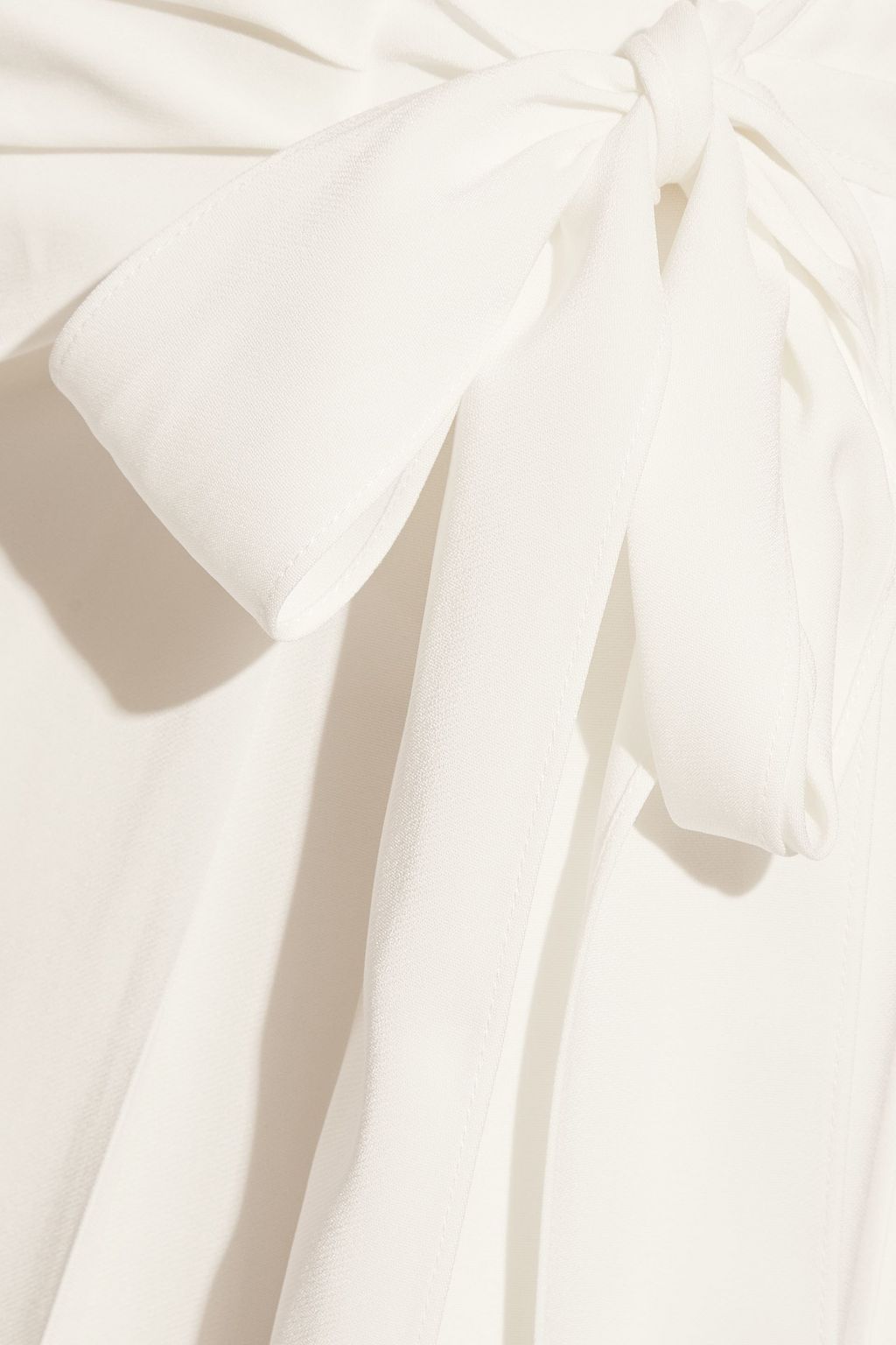 VANESSA COCCHIARO Rita satin-crepe maxi wrap skirt
