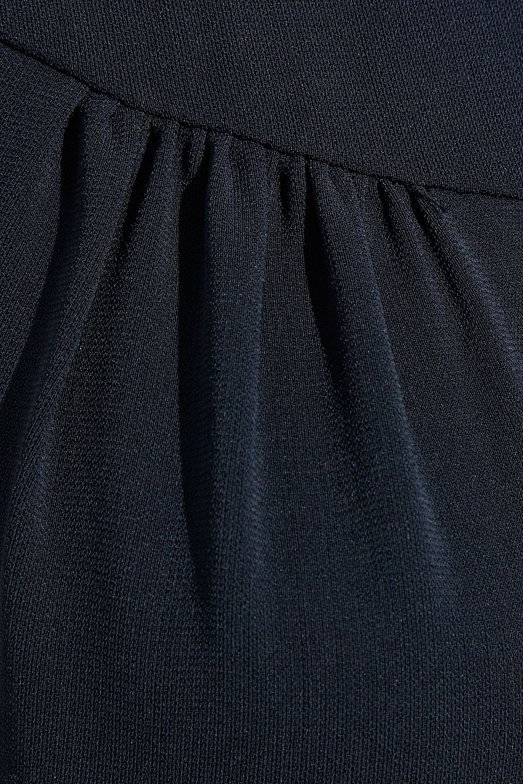 ASPESI Gathered jersey dress