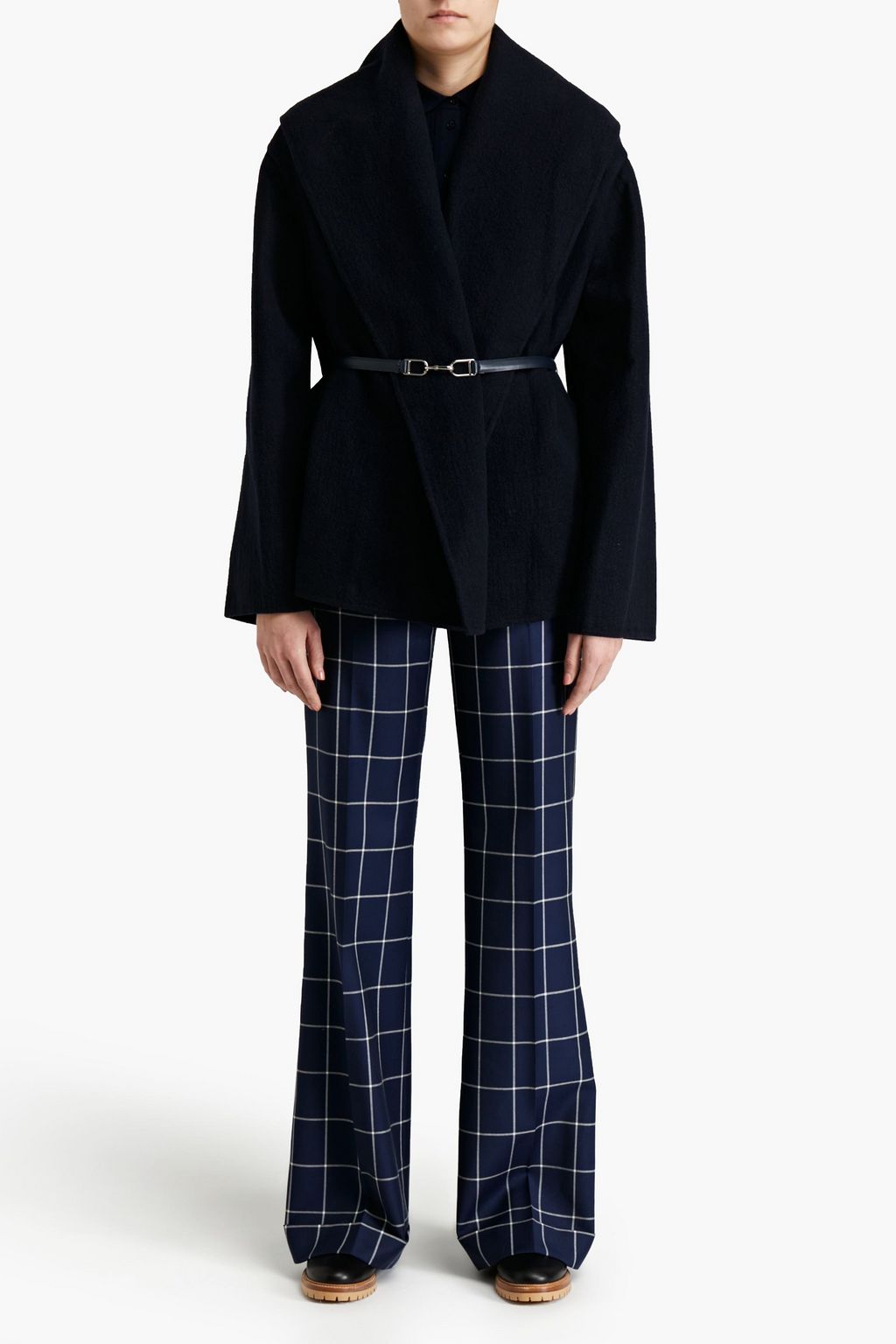 GABRIELA HEARST Harris belted cashmere-felt coat