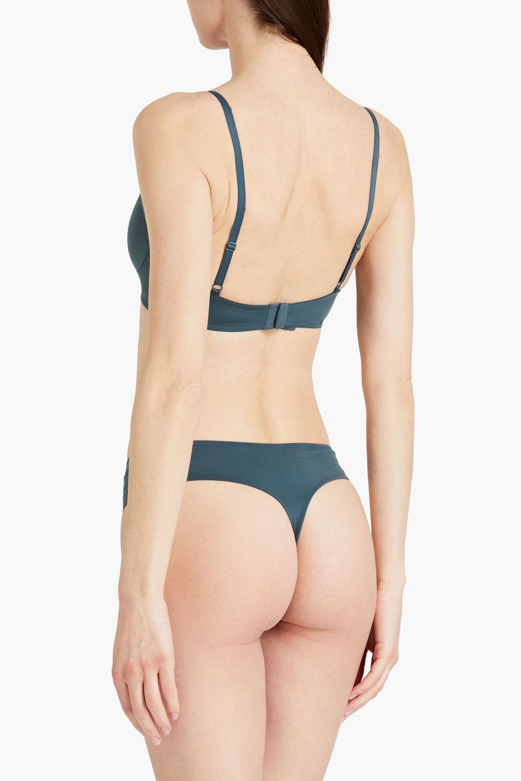 ELSE Nano lace-trimmed stretch-jersey soft-cup bra