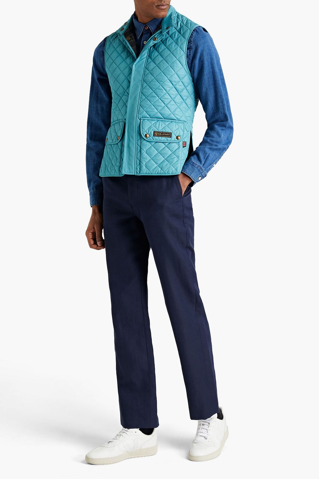 BELSTAFF Quilted shell vest