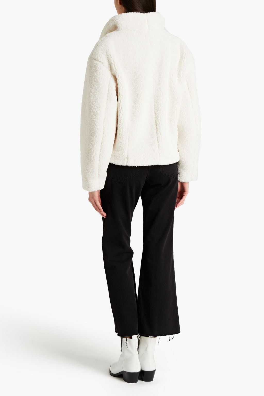 FRAME Faux shearling jacket