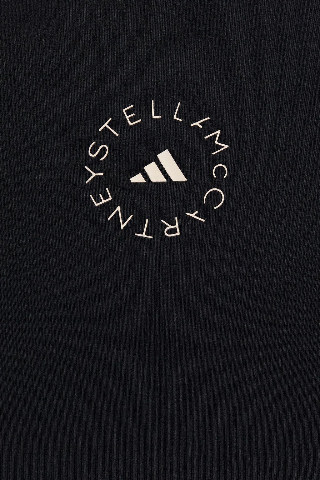 ADIDAS BY STELLA MCCARTNEY TruePurpose perforated printed stretch-jersey tank