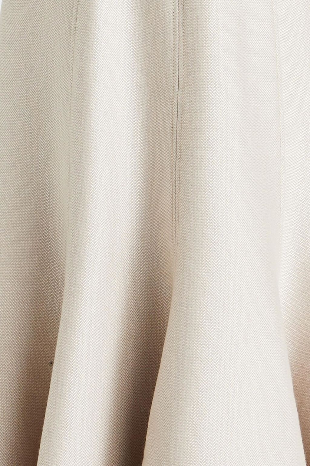 GABRIELA HEARST Crowther frayed wool and silk-blend midi dress
