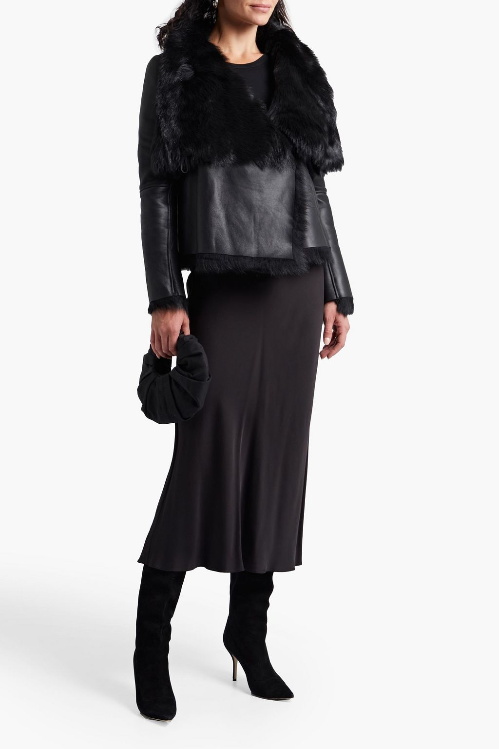 MICHELLE MASON Shearling jacket