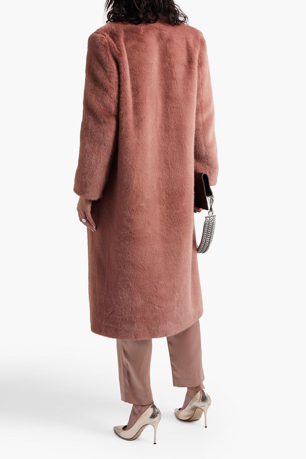 MICHELLE MASON Faux fur coat