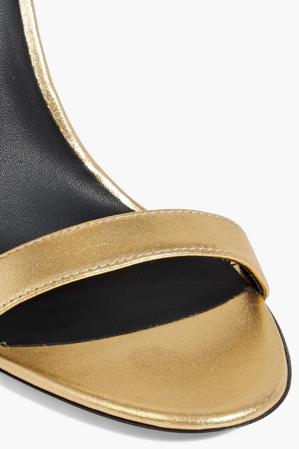 GIUSEPPE ZANOTTI Fleur 105 crystal-embellished suede sandals