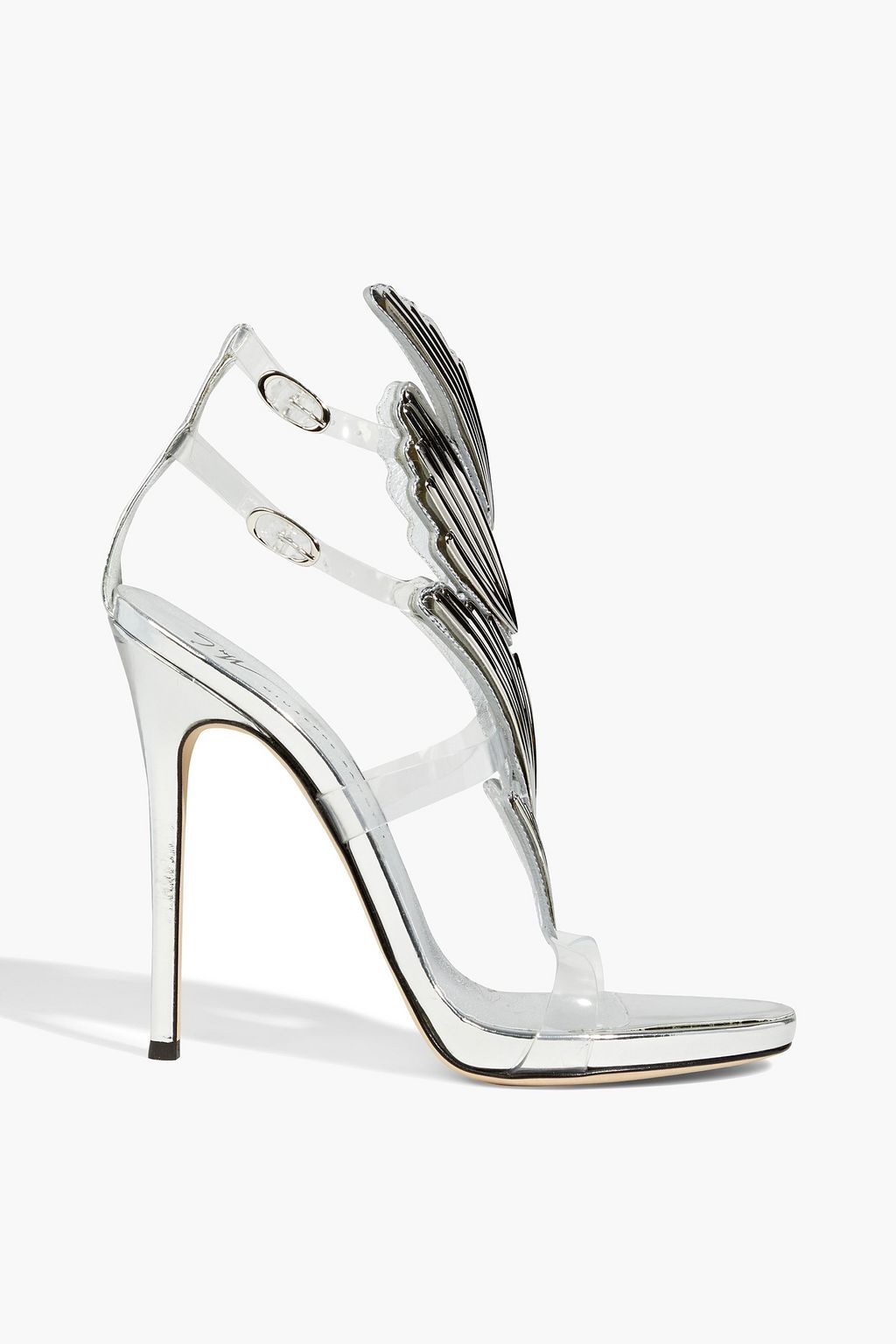 giuseppe zanotti clear shoes