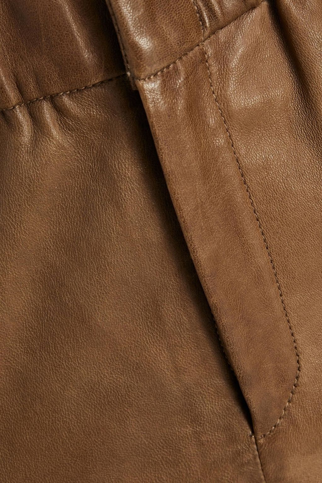 MARANT ÉTOILE Iany leather skinny pants