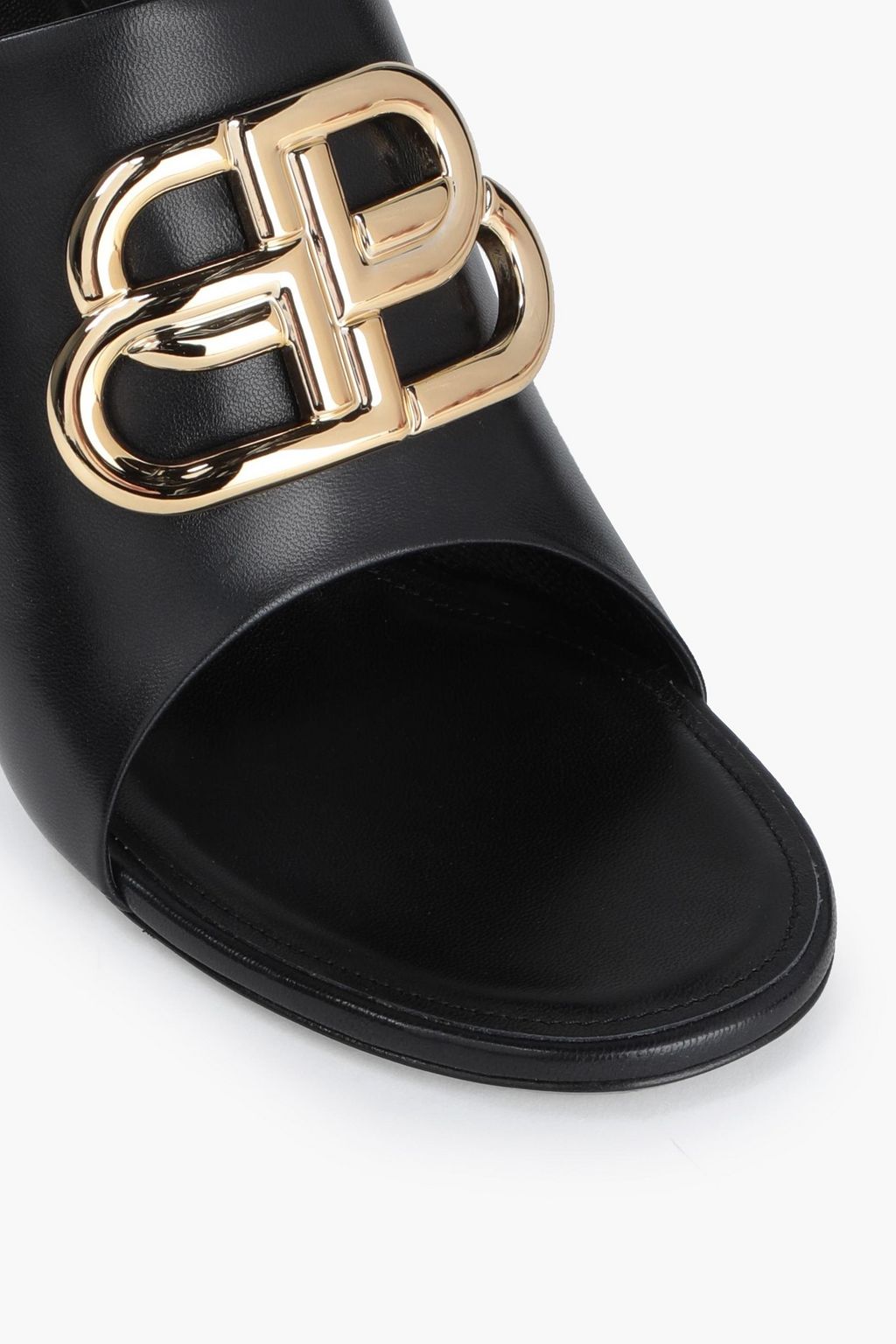 BALENCIAGA Embellished leather mules