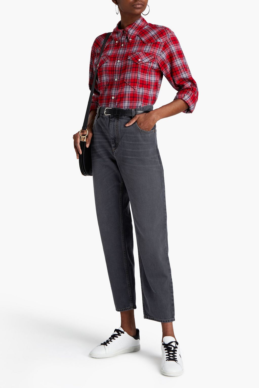 MARANT ÉTOILE Cropped boyfriend jeans