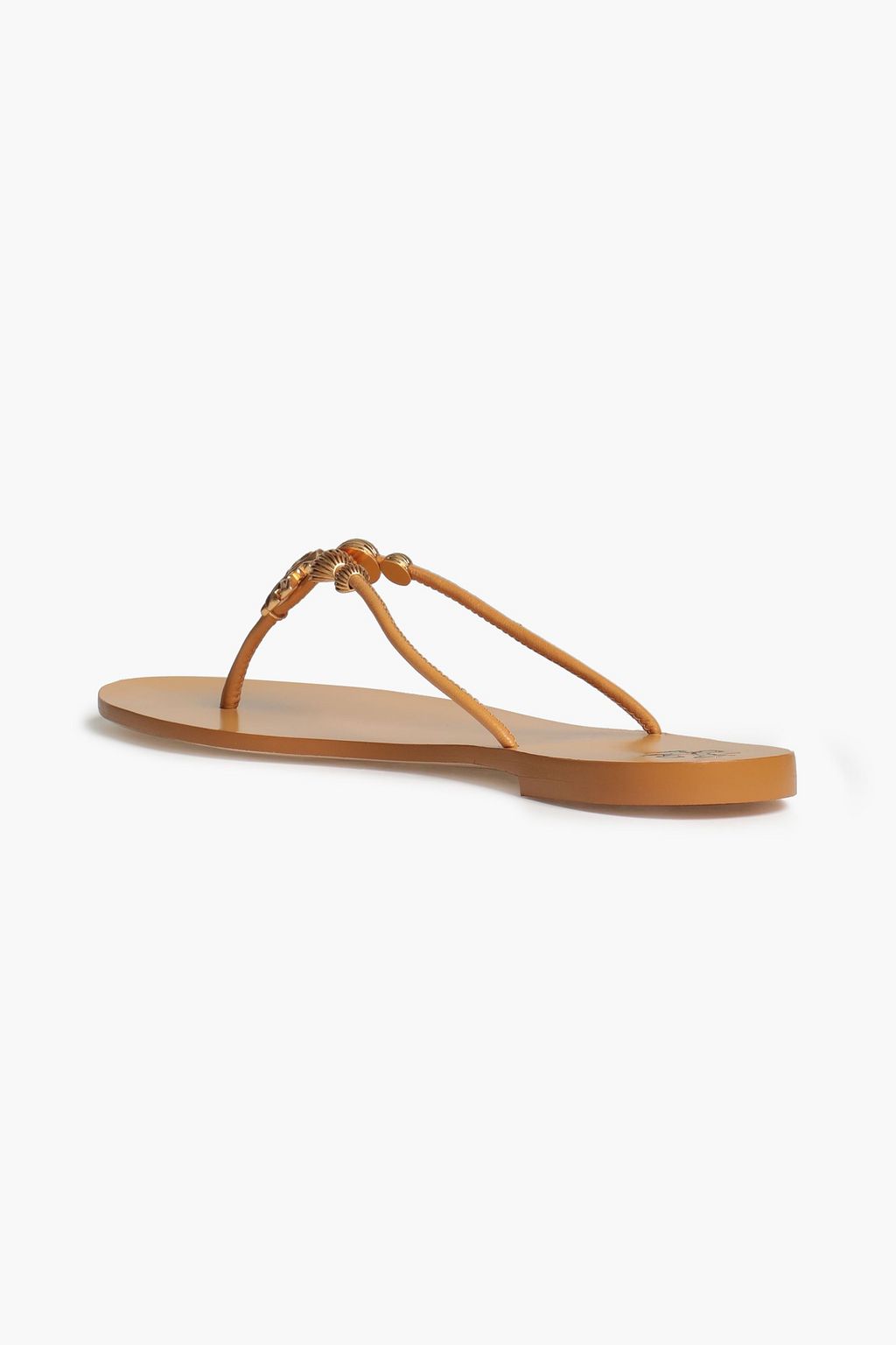 TORY BURCH Capri Sandalen aus Leder mit Verzierung